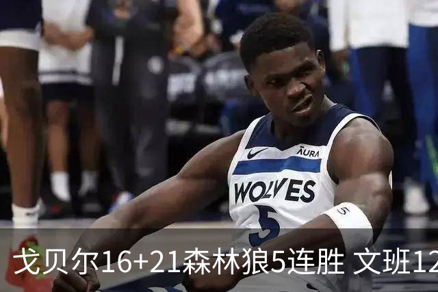 戈贝尔16+21森林狼5连胜 文班12+10马刺15连败